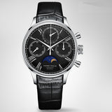 PIERRE PAUUN Chronograph Mechanical Handwind Blue