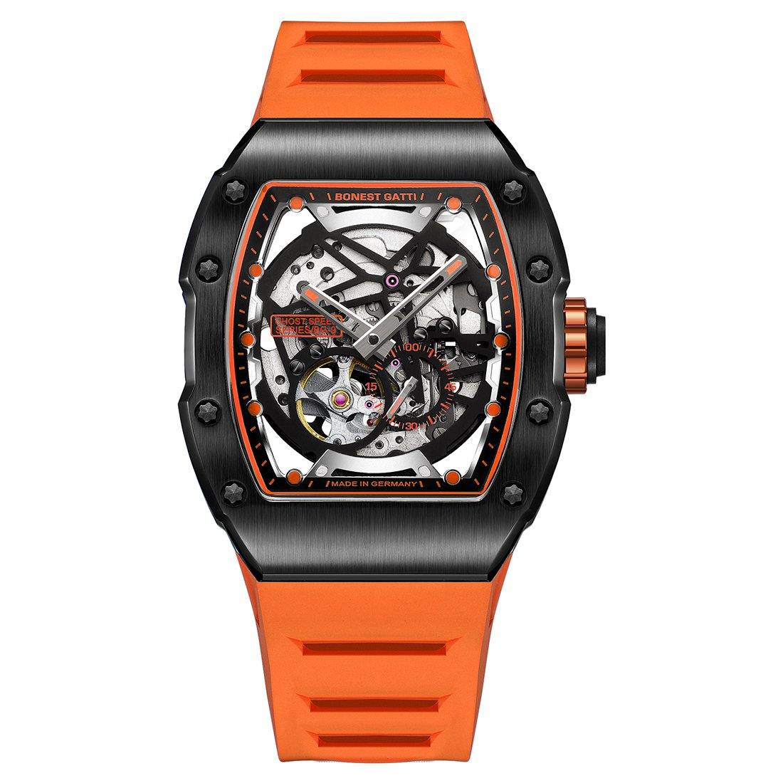 BONEST GATTI Ghost Speed Automatic Blue BG9902 - Grmontre Watches