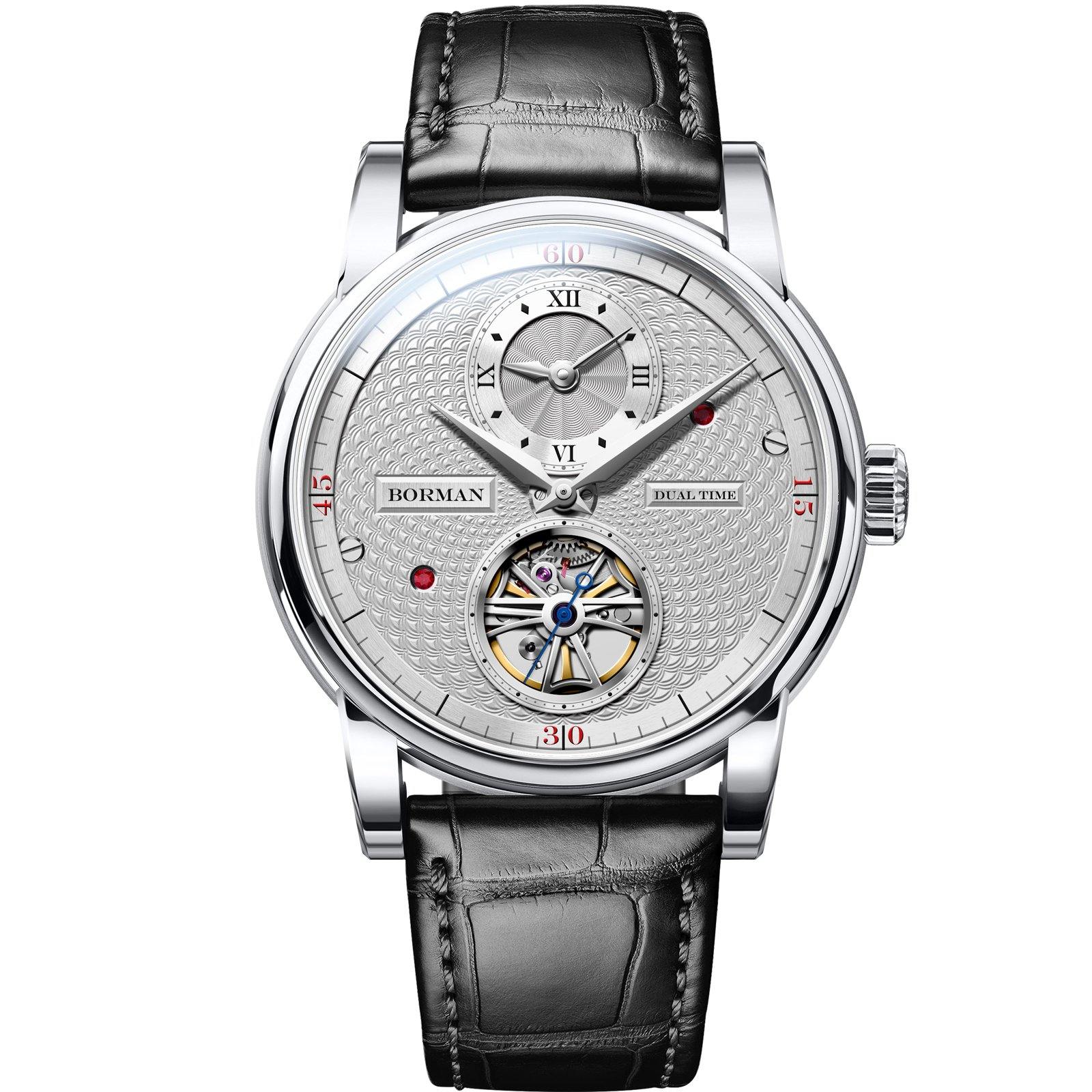 BORMAN BM3135 Luxury GMT Automatic Gold - Grmontre Watches