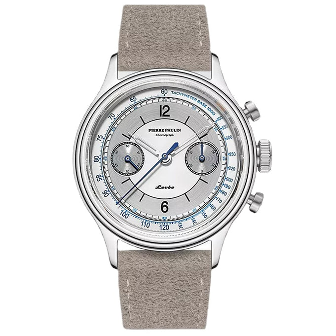 Pierre Paulin Sector Dial Chronograph White
