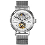 Binger Automatic Self Wind Watches Gray B-10002G - Grmontre Watches