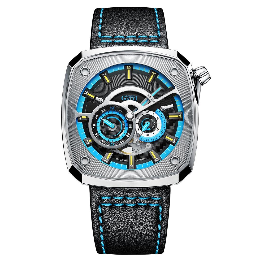 BONEST GATTI Offshore  Automatic Supercar  Blue - Grmontre Watches