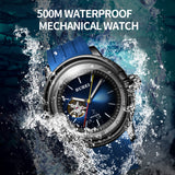 Burei Automatic Diver Watch SW500-03GB Blue