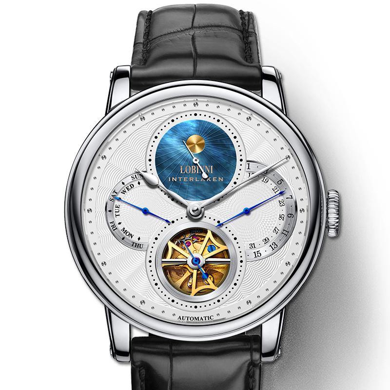 Lobinni Automatic White 16015 - Grmontre Watches