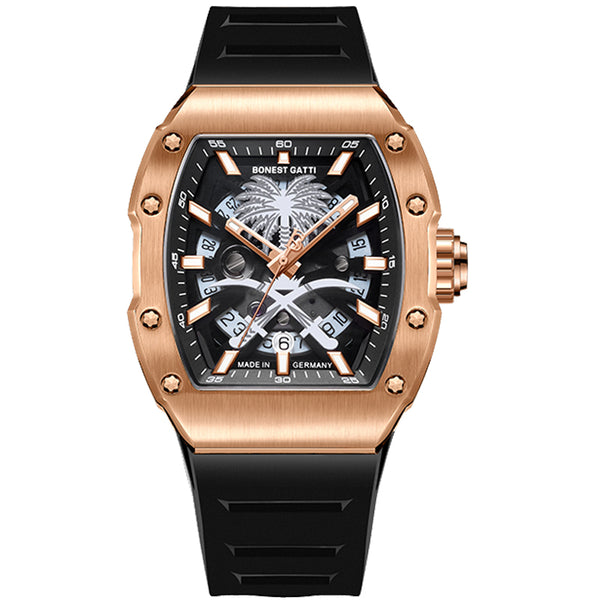 Buy BONEST GATTI Luxury Brand Men's Automatic Watch BG9904 Online ...