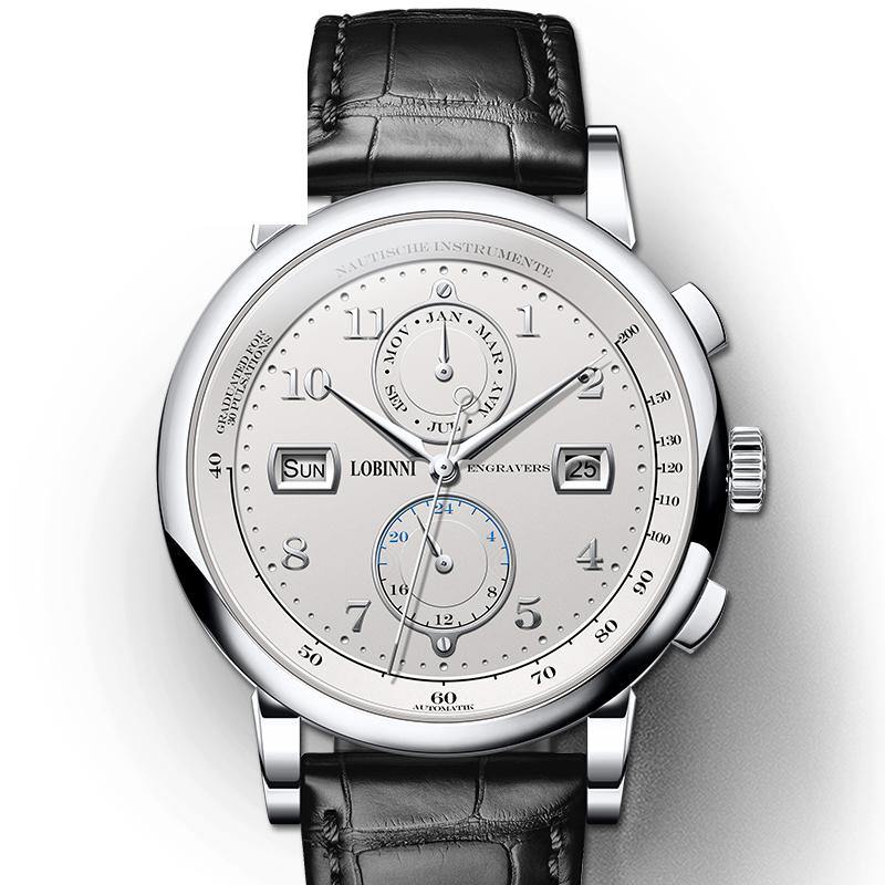 Lobinni Multifunction Automatic 16001 - Grmontre Watches