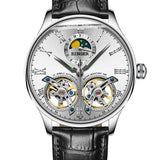 BINGER Men's Automatic Mechanical Wrist Watch with Dual Balance Wheels Movement B-8606A - Grmontre Watches