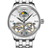 BINGER Men's Automatic Mechanical Wrist Watch with Dual Balance Wheels Movement B-8606A - Grmontre Watches