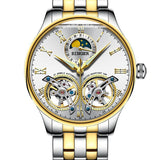 Steel Gold White