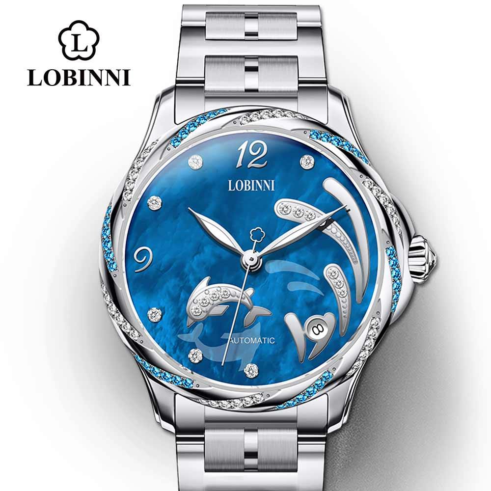 Lobinni Dolphin Ladies Automatic 2011L - Grmontre Watches