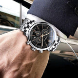 Lobinni Chronograph Wristwatches 3605 - Grmontre Watches