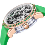 Ruerised Shining Automatic Green MA-63002G - Grmontre Watches