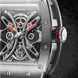 Ruerised Barrel-shaped Black MR-63001G - Grmontre Watches