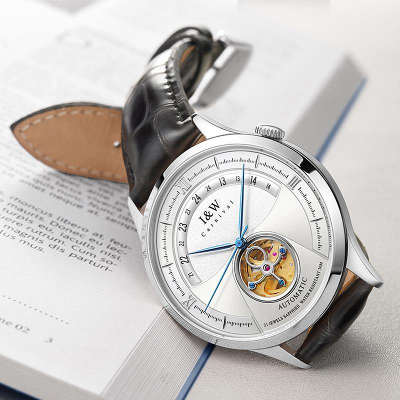 Swiss Automatic Miyota Skeleton 525G - Grmontre Watches