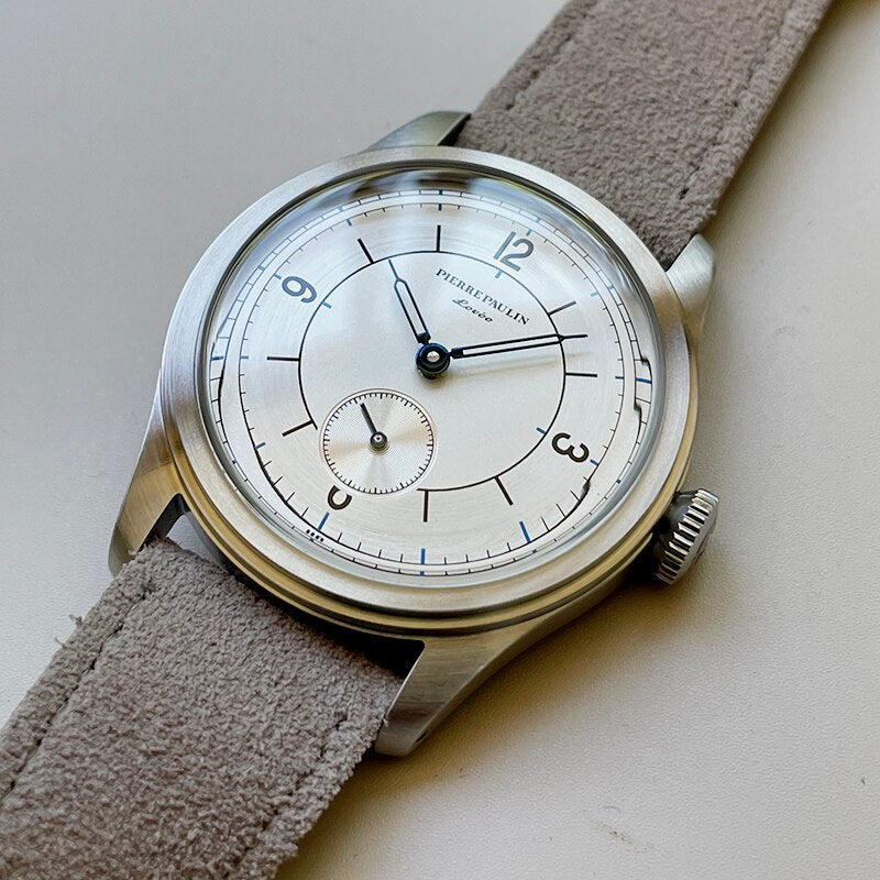 Almon Watch Pierre Paulin Sector Dial Watch 50m Skin Diver Watch Vintage Salmon Men ...