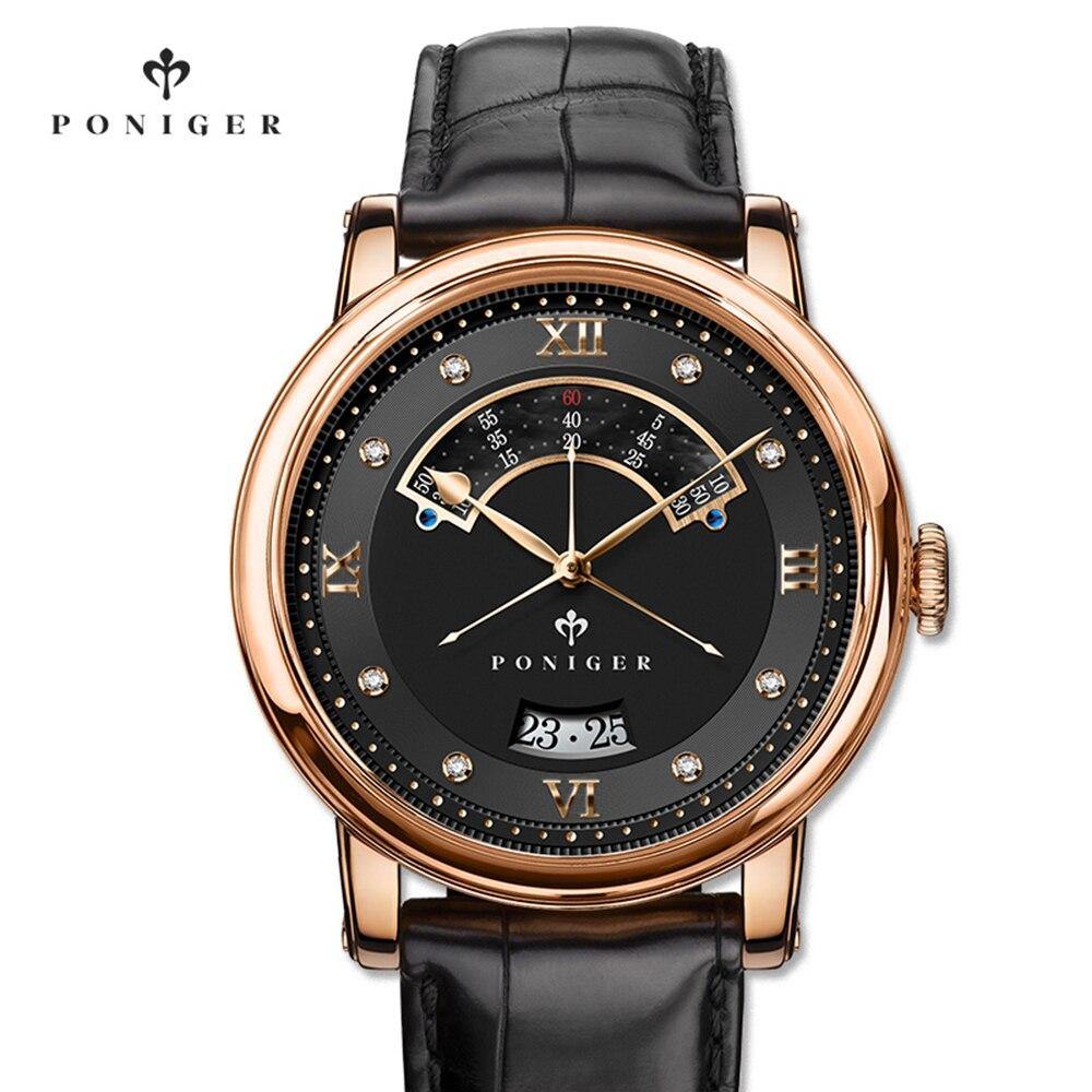 Poniger Luxury Atuomatic Watch P7.19 - Grmontre Watches