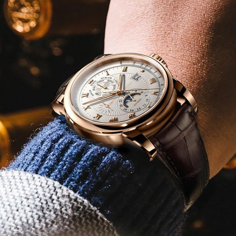 Amazon.com: GRMONTRE Luxury Watches for Men Skeleton