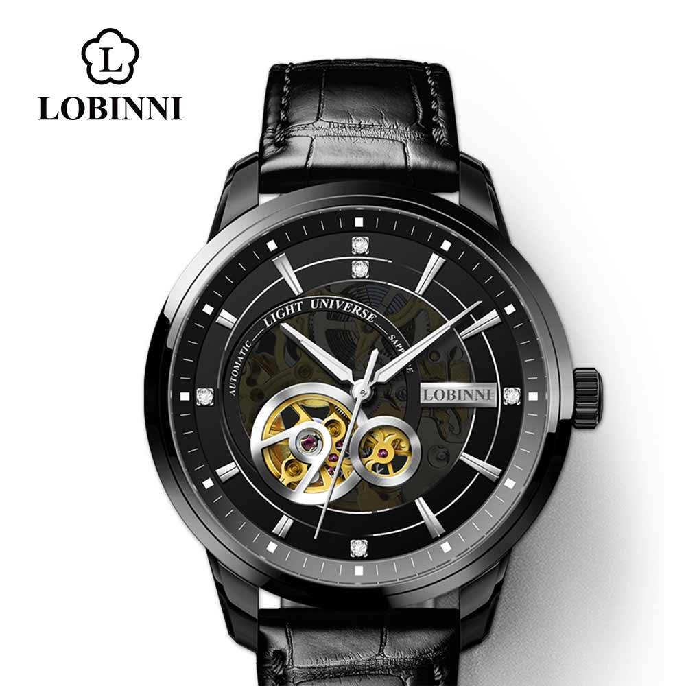 Lobinni Automatic Self-wind Skeleton 18071 - Grmontre Watches
