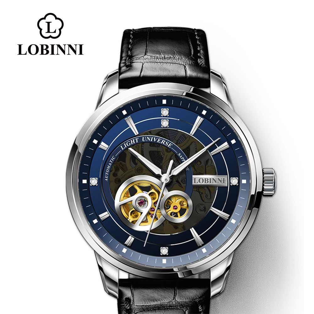 Lobinni Automatic Self-wind Skeleton 18071 - Grmontre Watches