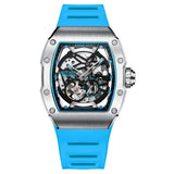 BONEST GATTI Ghost Speed Automatic Blue BG9902 - Grmontre Watches